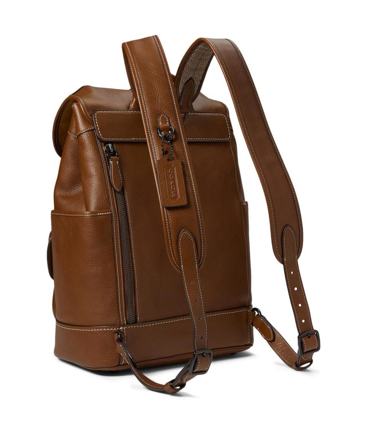 Carriage Backpack in Vegetable Tanned Leather
