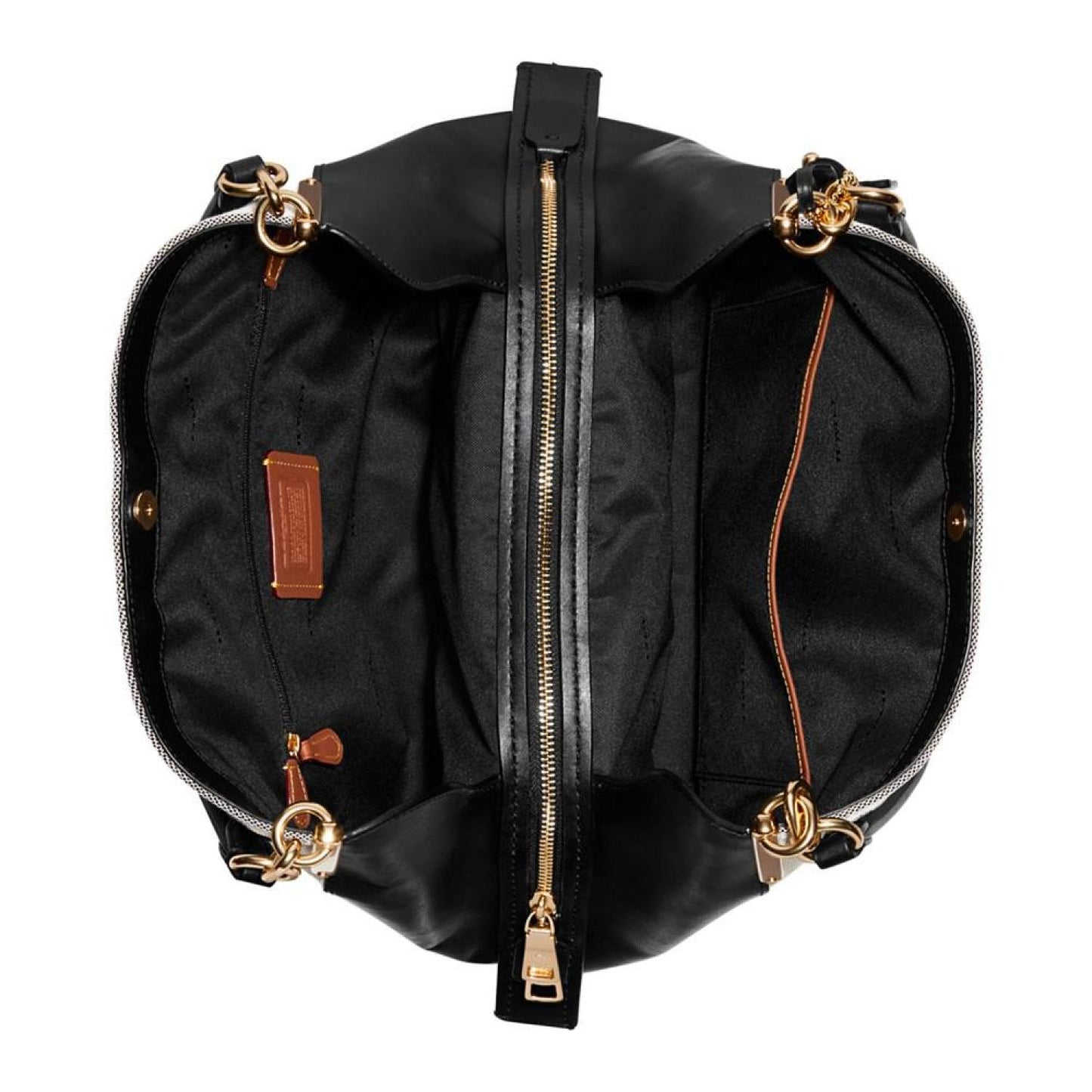 Badge Jacquard Dalton 31 Shoulder Bag - Macy's Exclusive