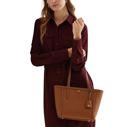 Clare Cross Hatch Leather Slim Tote