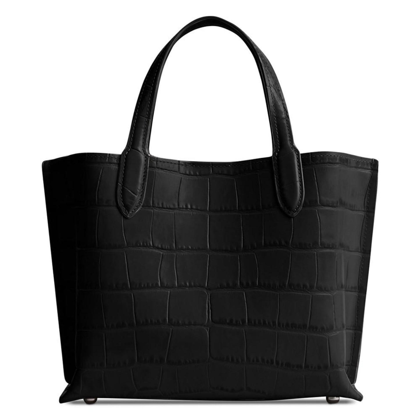 Embossed Croc Willow Tote 24