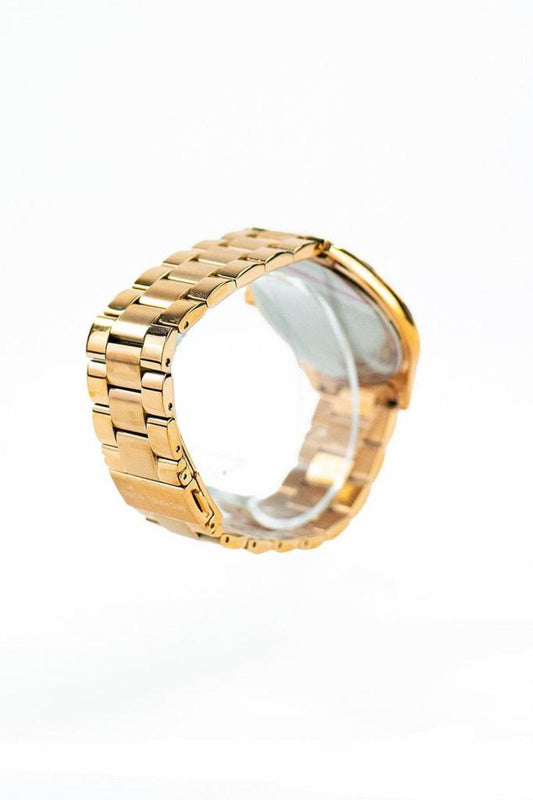 Michael Kors Runway Toned Stainless Steel Dial Wrist Watch Women's