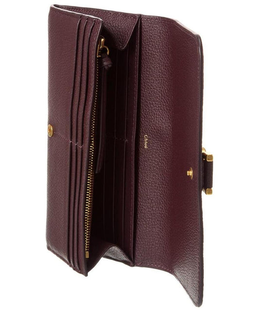 Chloé Marcie Leather Continental Wallet