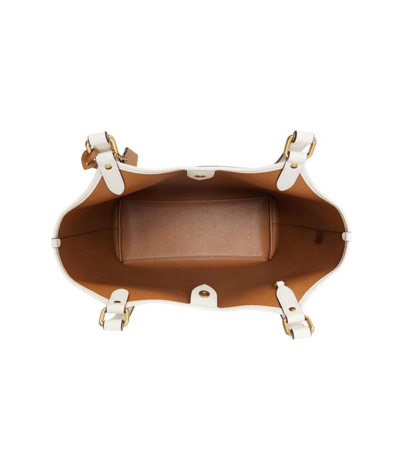 Polished Pebble Leather Day Tote