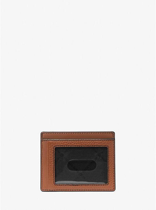 Cooper Pebbled Leather Tall Card Case