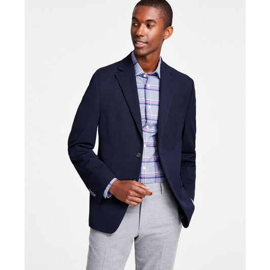 Men's Classic-Fit Stretch Solid Blazers