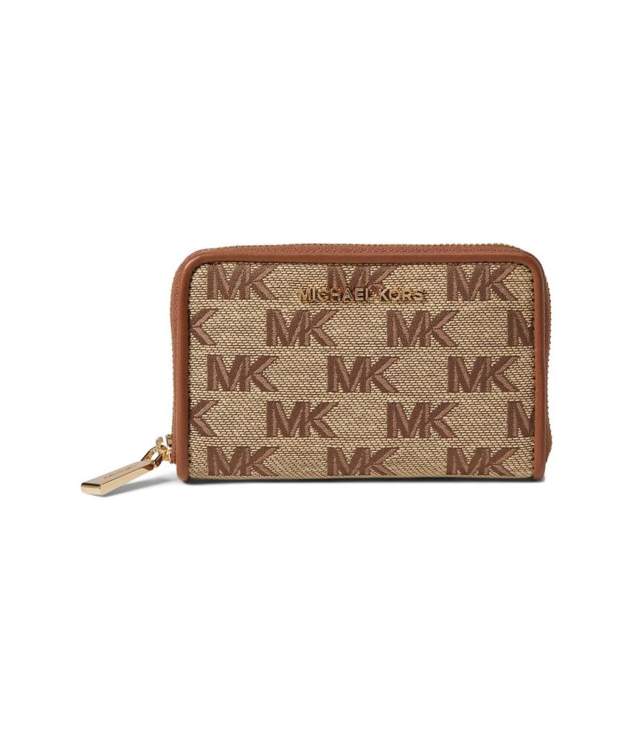Jet Set Small Zip Around Card Case