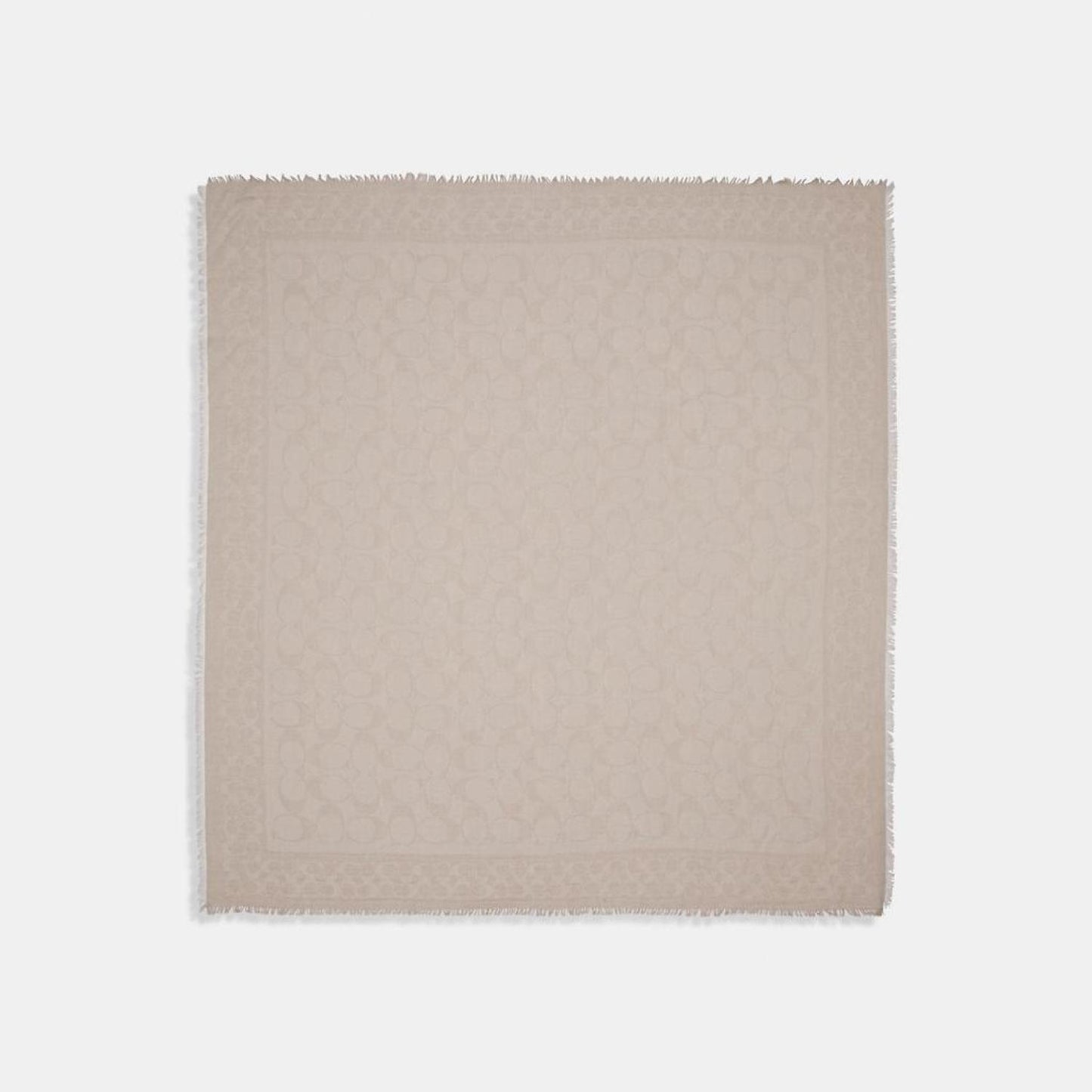 Coach Outlet Signature Oversized Square Scarf