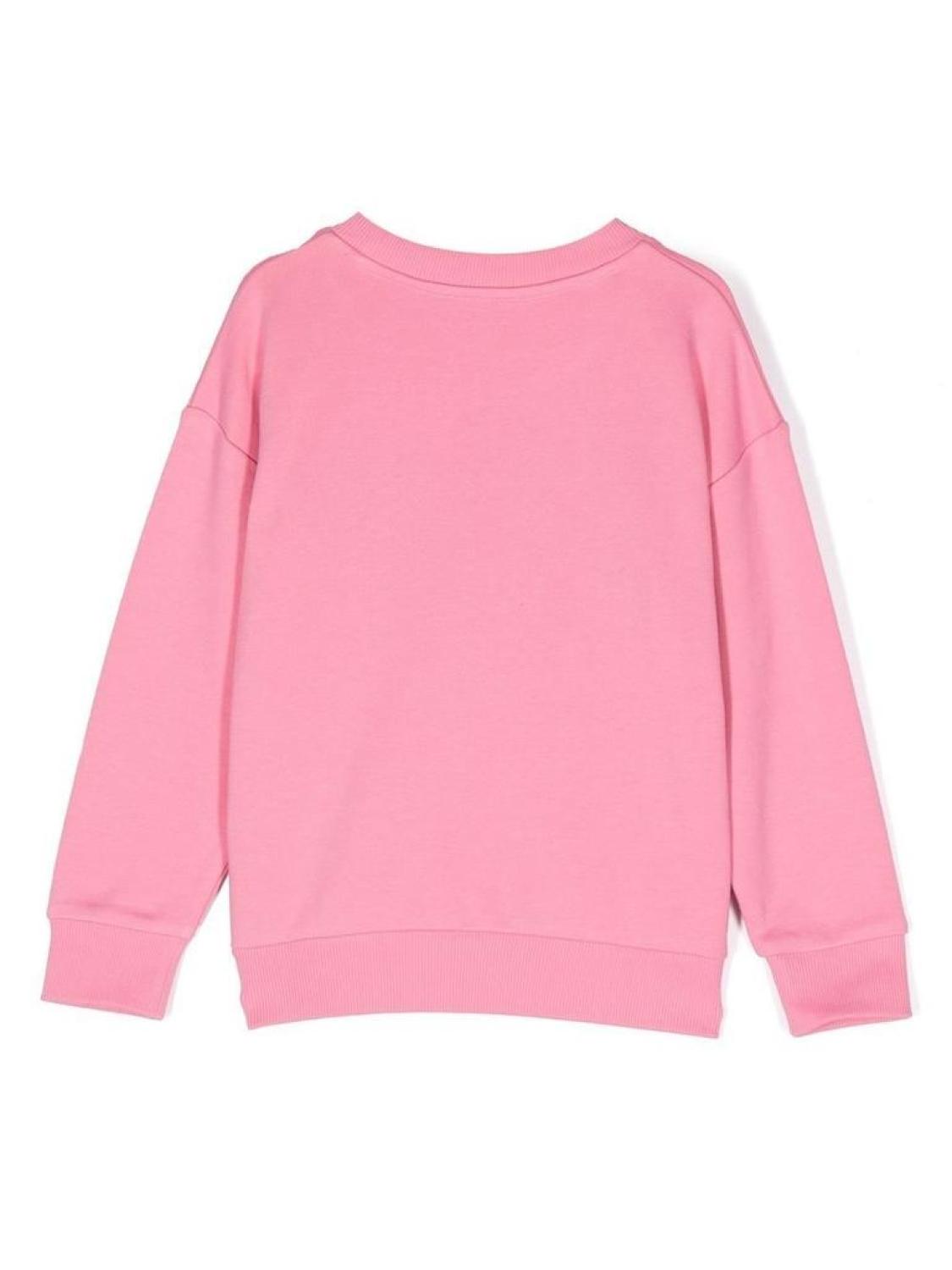 The Marc Jacobs Kids Logo Embroidered Long-Sleeved Sweatshirt