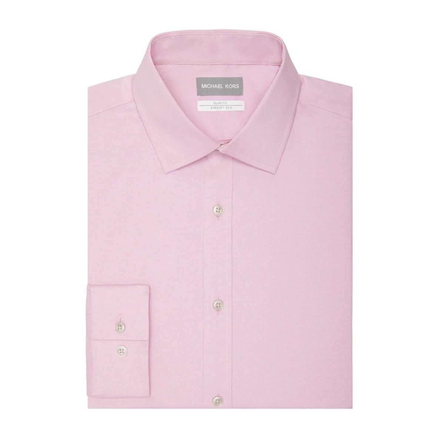 Men's Airsoft Eco Slim Fit Untucked Dress Shirt