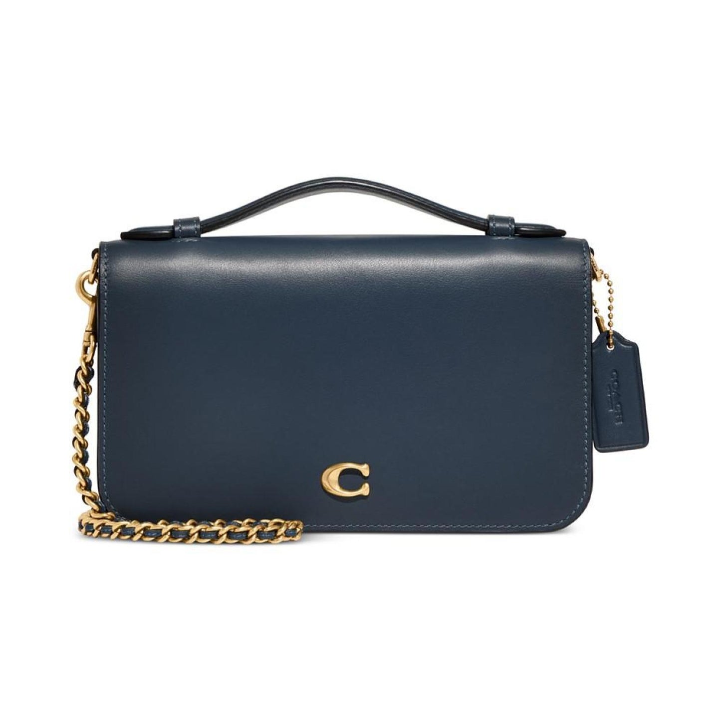 Bea Mini Leather Snap Closure Crossbody