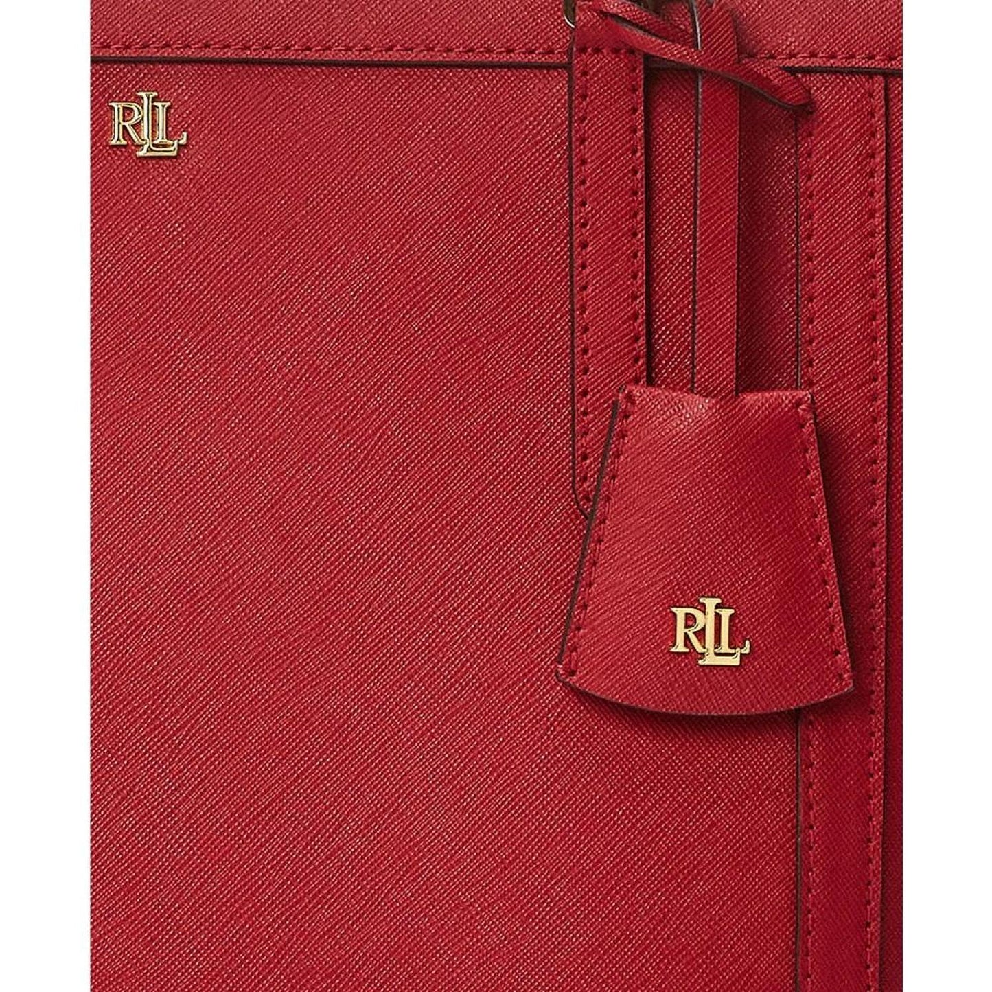 Clare Cross Hatch Leather Slim Tote