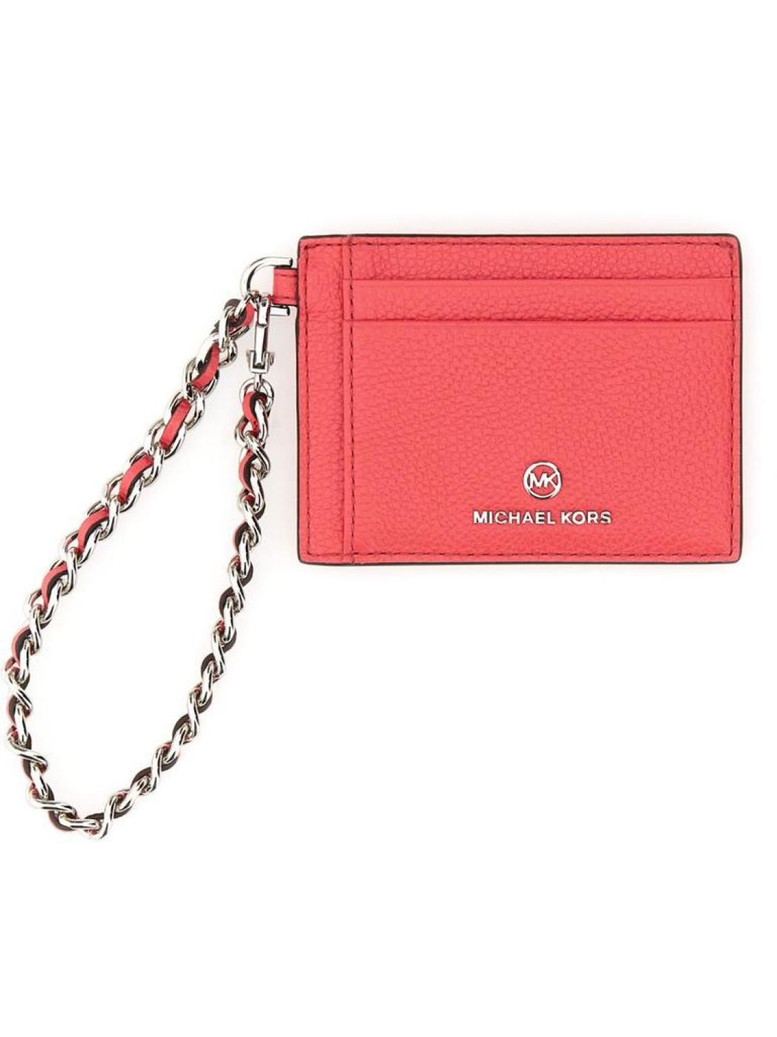 Michael Michael Kors Logo Plaque Card Holder