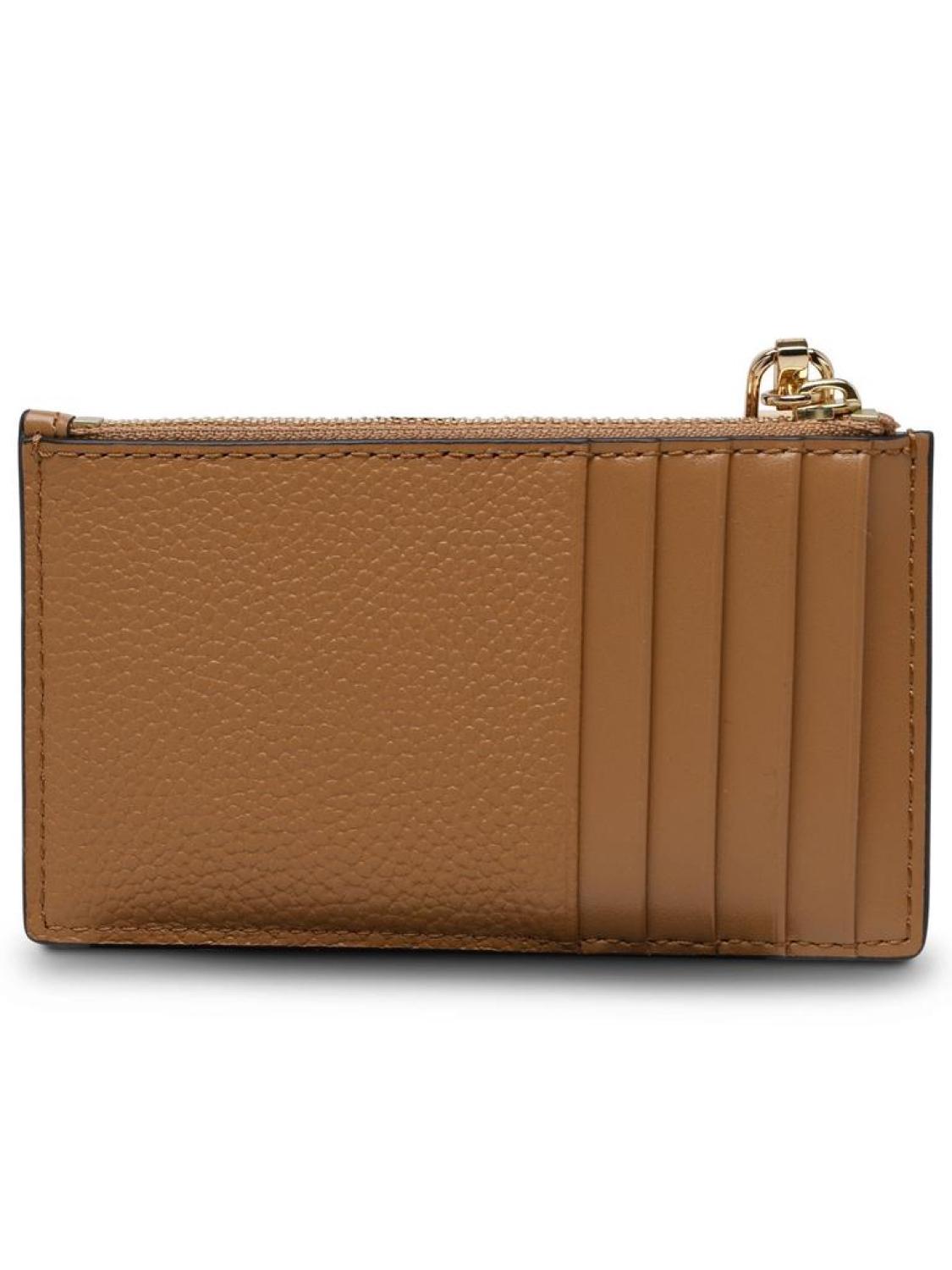 Michael Michael Kors Logo Lettering Zipped Wallet