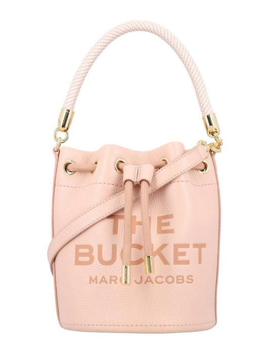 Marc Jacobs Logo Embossed Bucket Bag