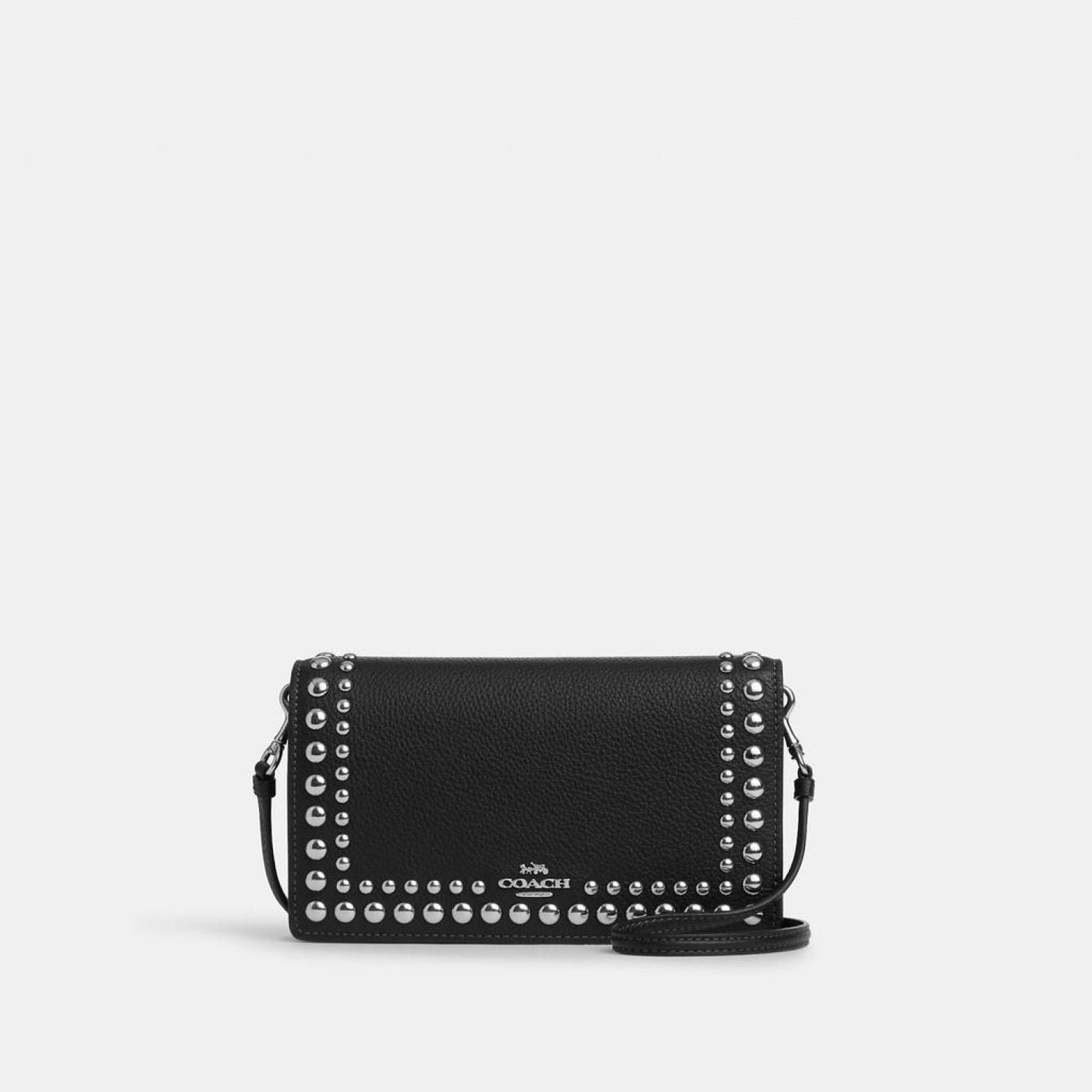 Coach Outlet Anna Foldover Clutch Crossbody With Rivets