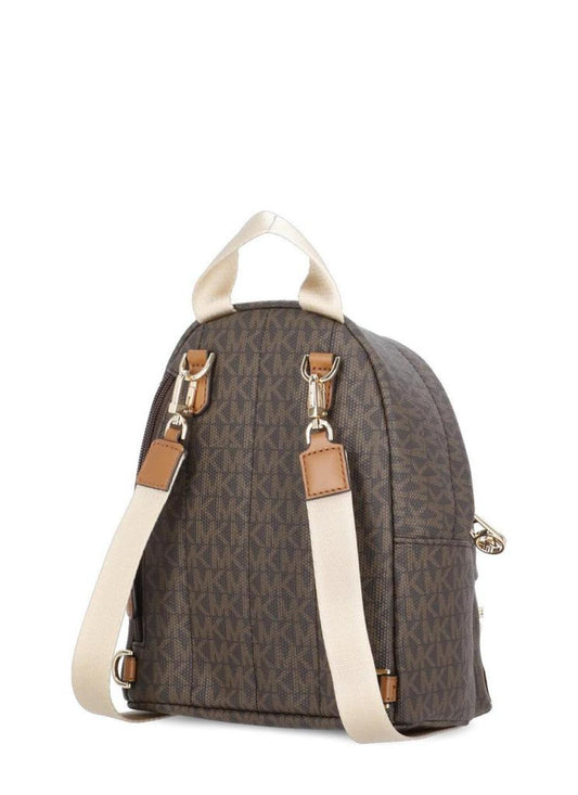 Michael Michael Kors Rhea Logo Lettering Mini Monogram Backpack