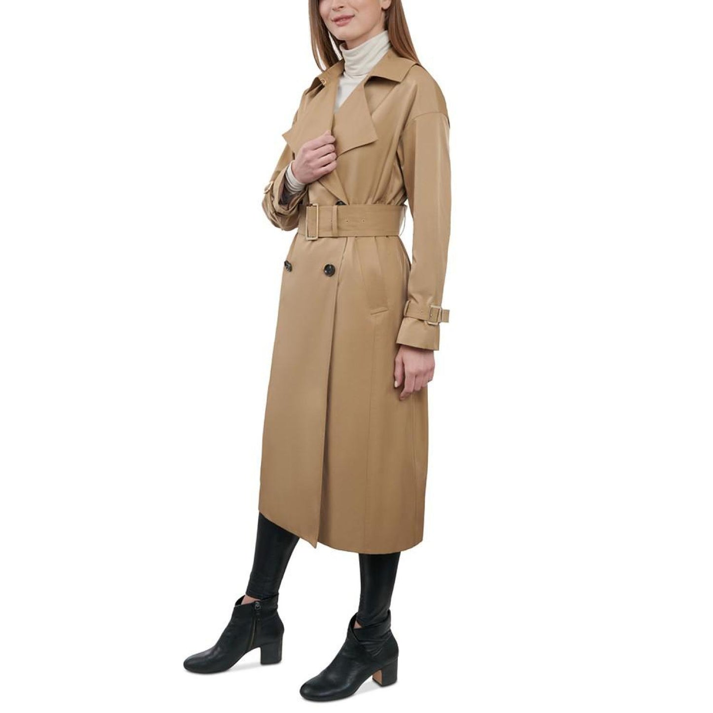 Women's Belted Trench Coat