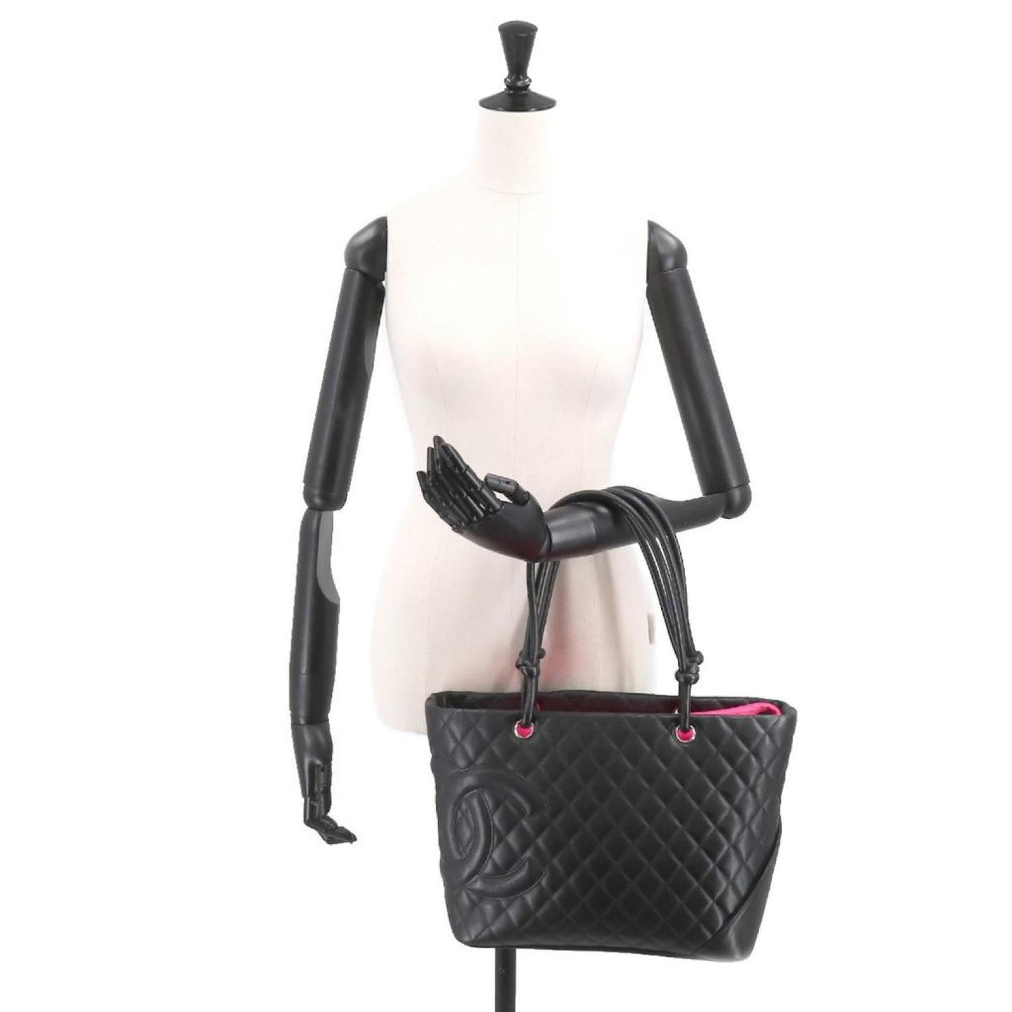 Chanel Cambon Leather Tote Bag (Pre-Owned)