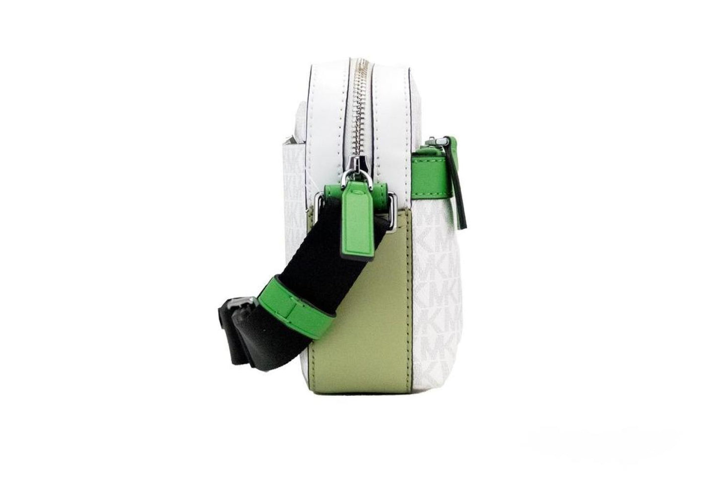 Michael Kors Cooper Small Bright Palm Signature PVC Utility Crossbody Women's Bag