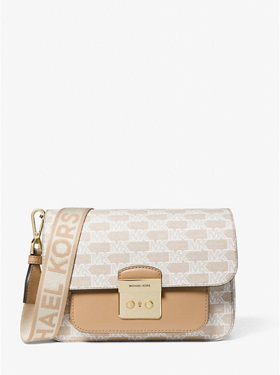 Sloan Editor Medium Logo Shoulder Bag