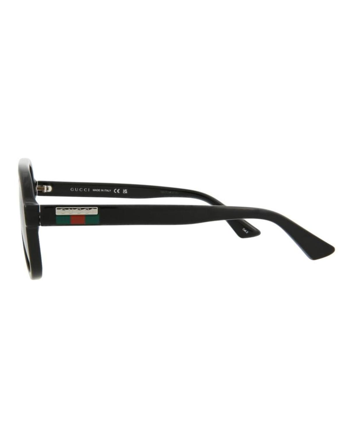 Aviator-Frame Injection Sunglasses