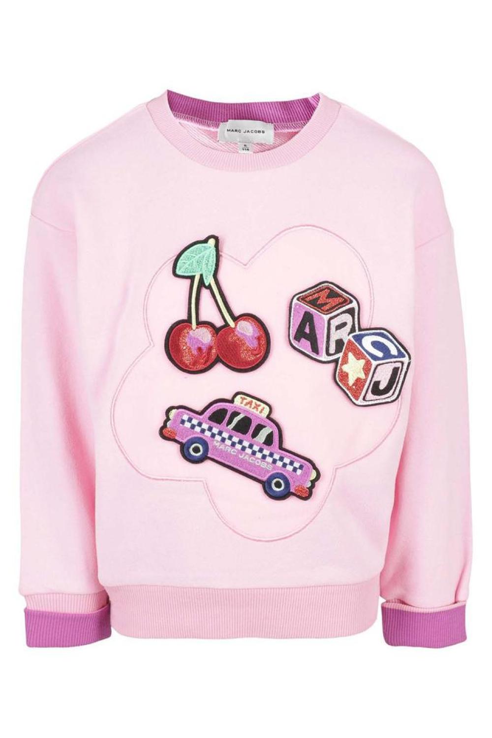 The Marc Jacobs Kids Crewneck Long-Sleeved Sweatshirt