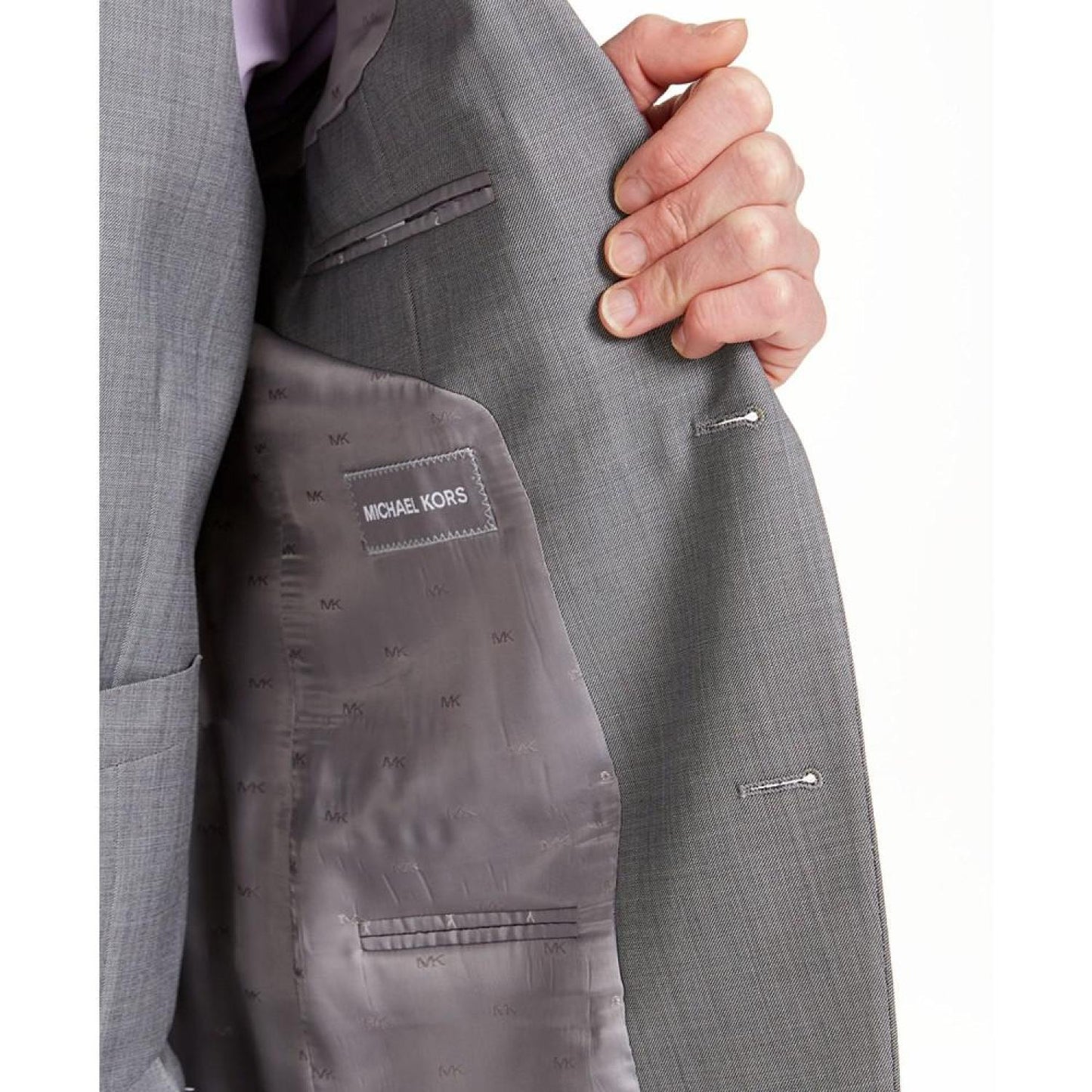 Men's Modern-Fit Airsoft Stretch Suit Jackets