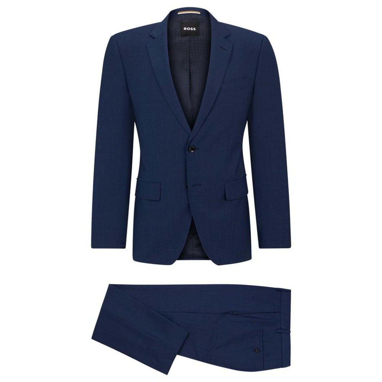 Men's Micro-Patterned Slim-Fit Suit