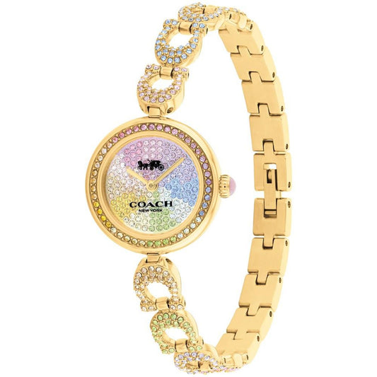 Women's Gracie Gold-Tone Stainless Steel Bangle Bracelet Watch 23mm