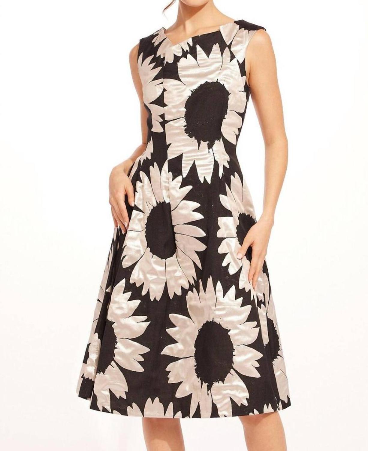 Silver sales bloom dress