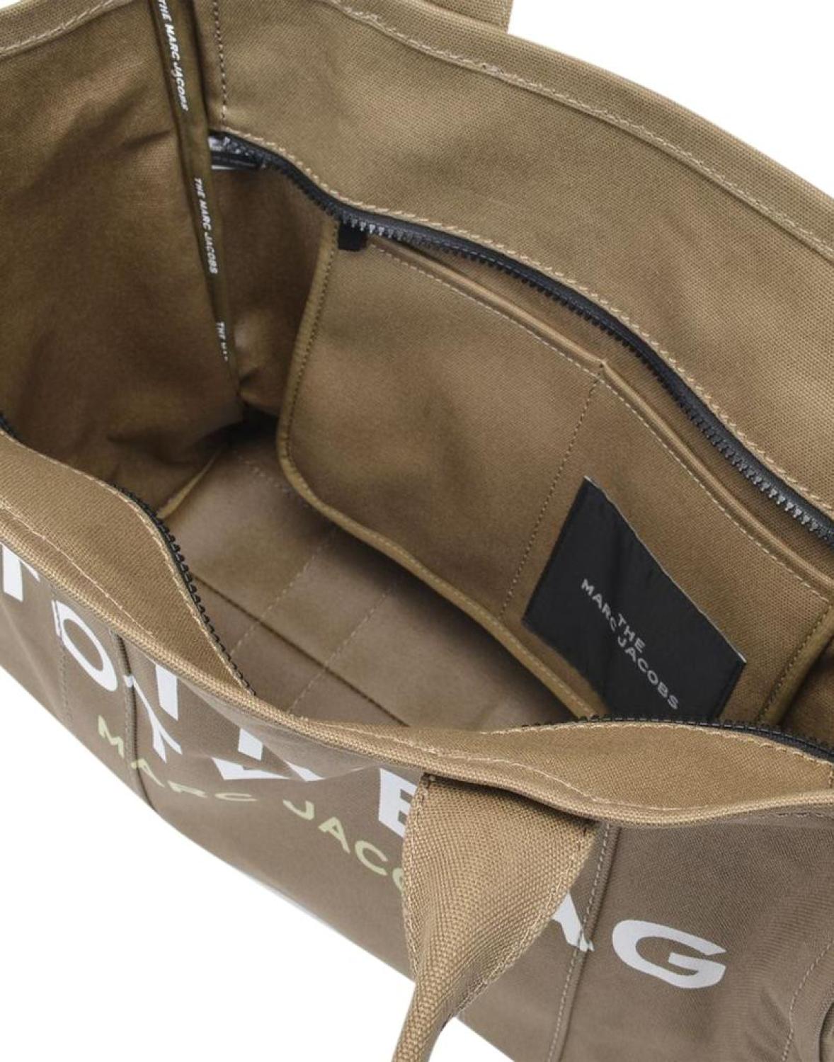 The Large Tote Bag - Marc Jacobs - Slate Green - Cotton