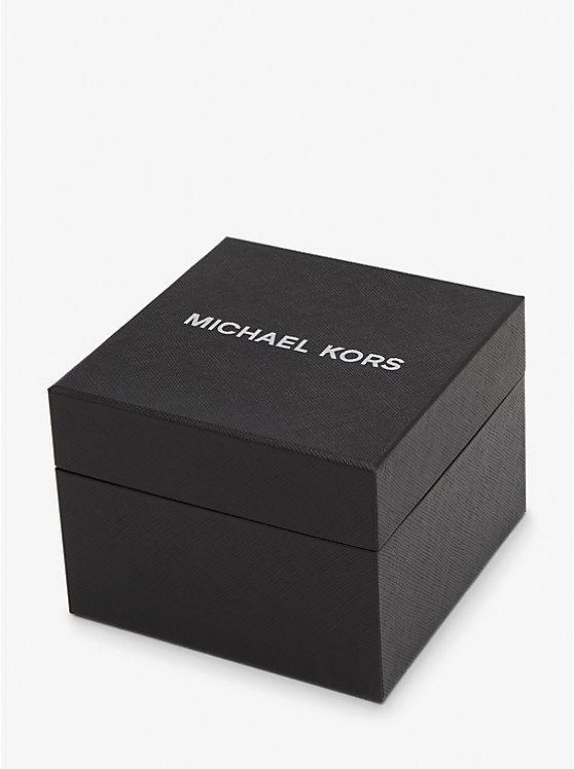 Oversized Alek Silver-Tone Watch Gift Set