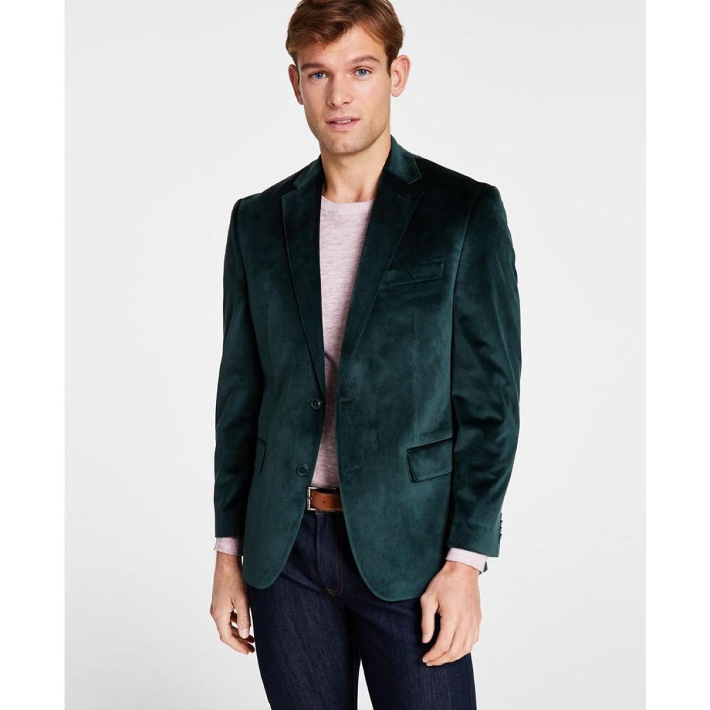 Men's Classic Fit Velvet Sport Coats