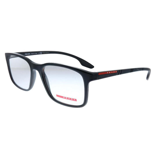 Prada Linea Rossa Lifestyle PS 01LV 1AB1O1 54mm Unisex Rectangle Eyeglasses 54mm