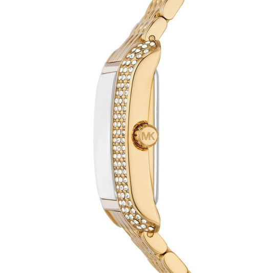 Women's Emery Three-Hand Gold-Tone Stainless Steel Watch 33 x 27mm