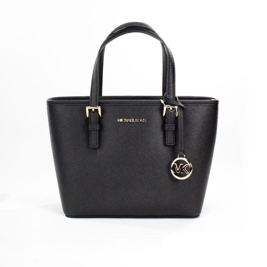 Michael Kors Jet Set  Saffiano Leather XS Carryall Top Zip Tote Bag Women's Purse