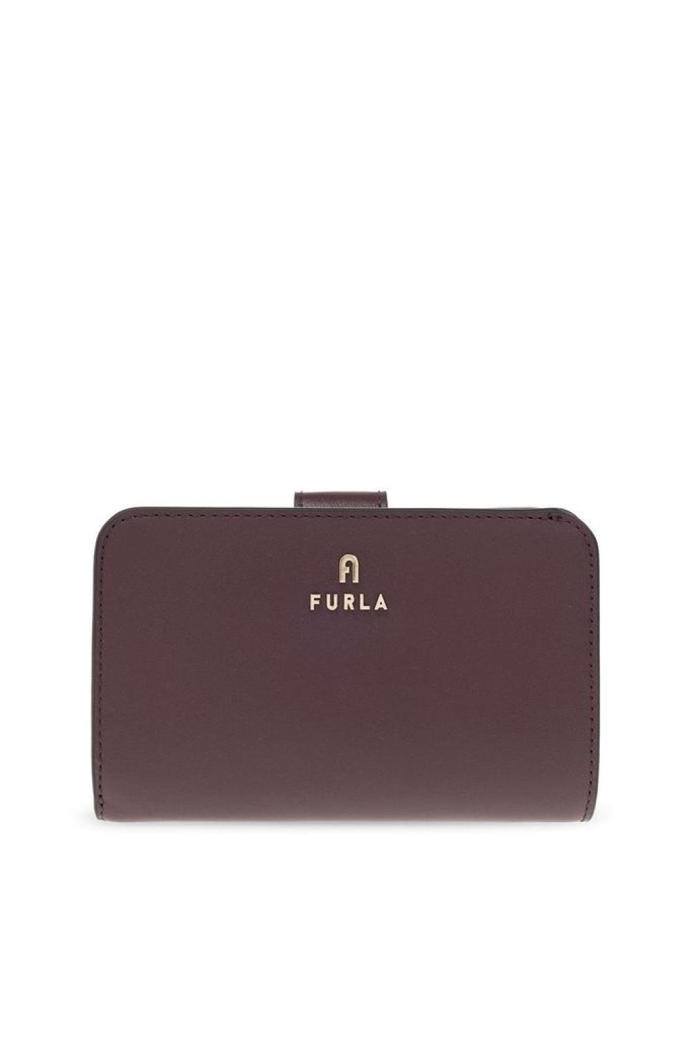 Furla Logo-Plaque Zipped Wallet