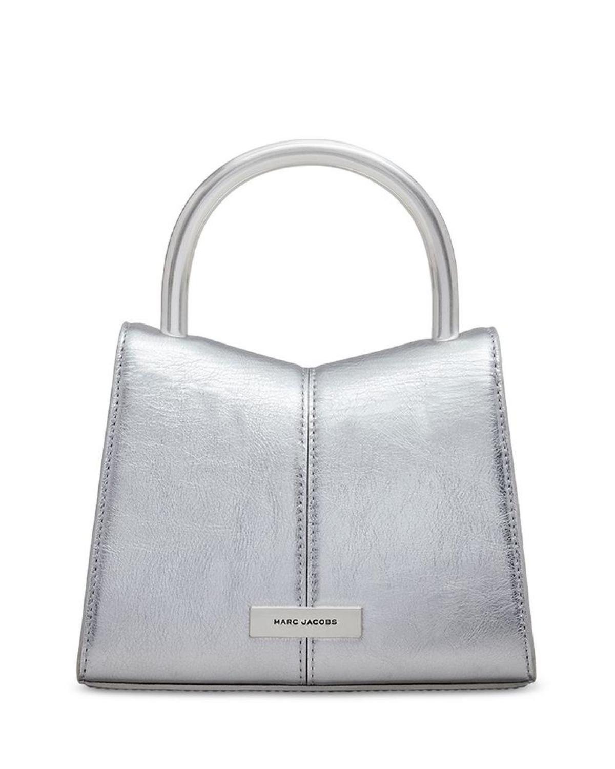 The Metallic St. Marc Mini Top Handle Bag