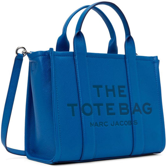 Blue 'The Leather Medium' Tote