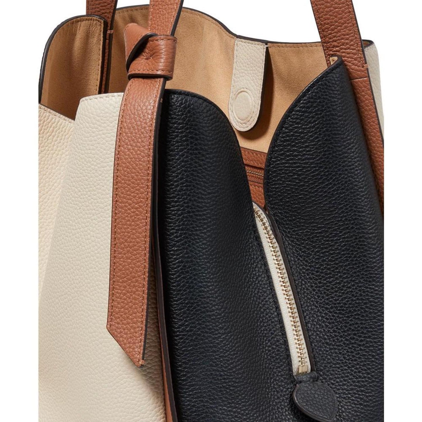 Knott Large Leather Shoulder Bag