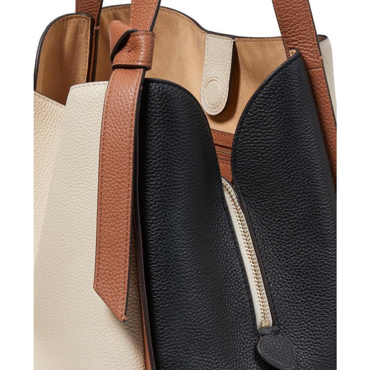 Knott Large Leather Shoulder Bag