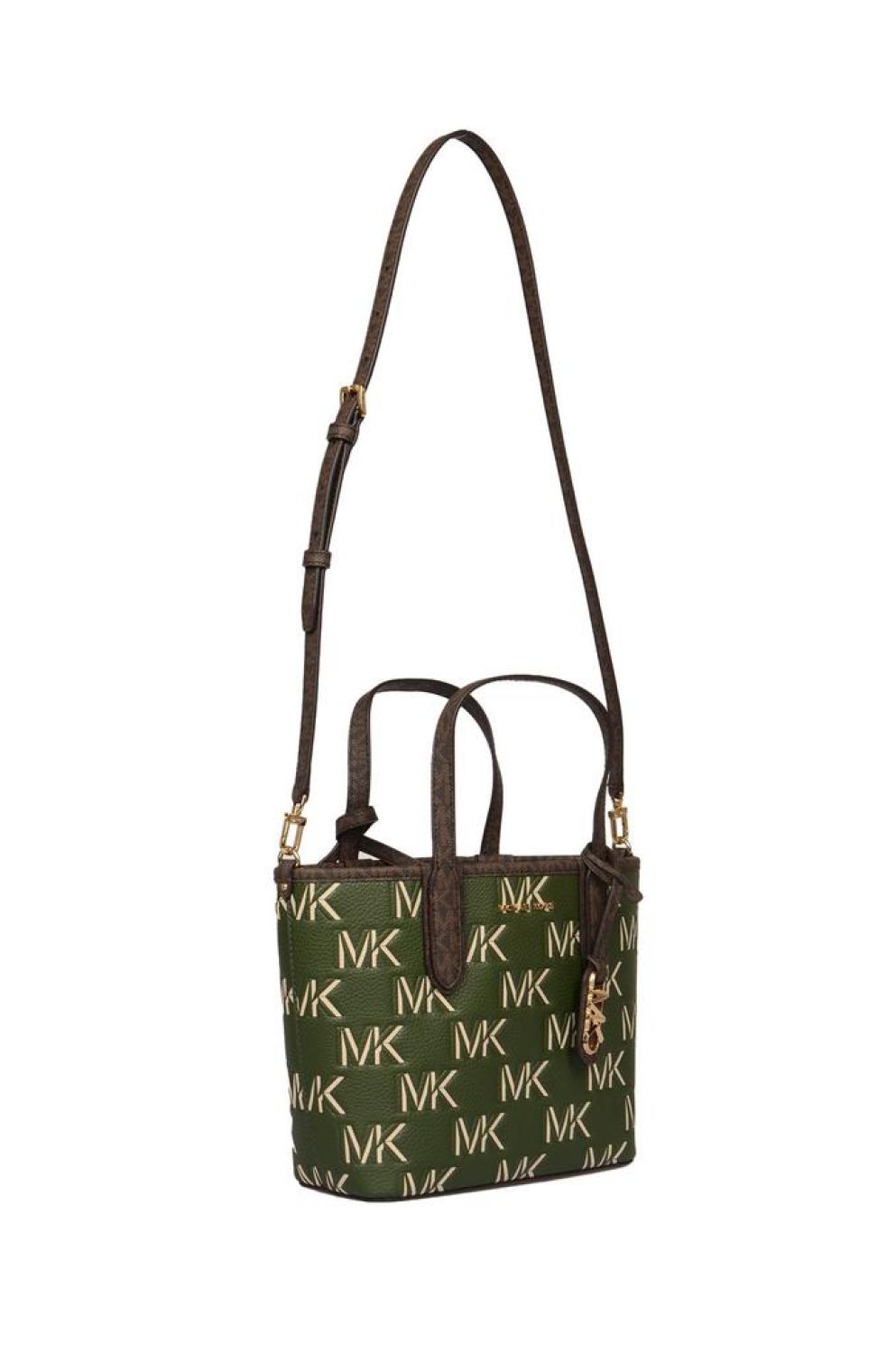 Michael Kors Eliza All-Over Logo Printed Tote Bag