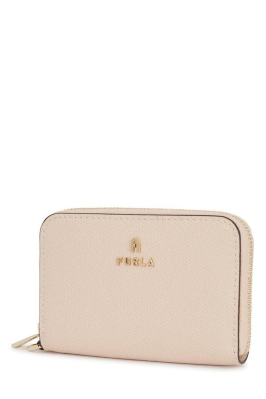 Furla Logo Plaque Zipped Wallet