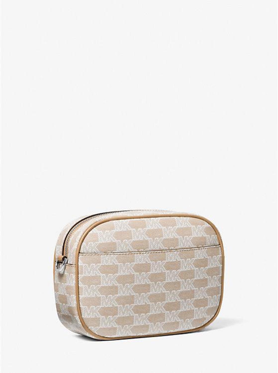 Jet Set Travel Medium Logo Stripe Crossbody Bag