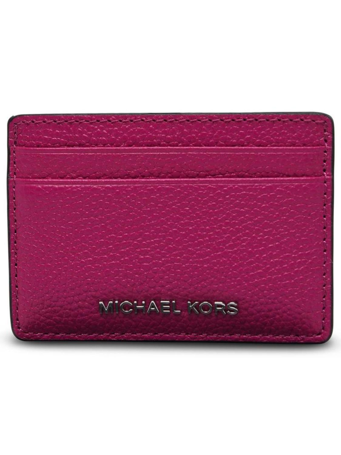 Michael Michael Kors Logo Lettering Card Case