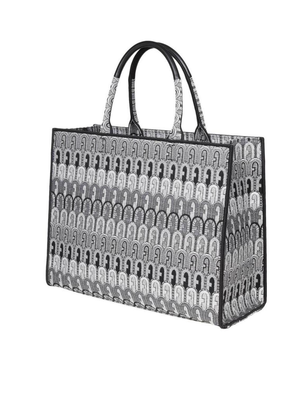 Furla Opportunity Jacquard Top Handle Bag