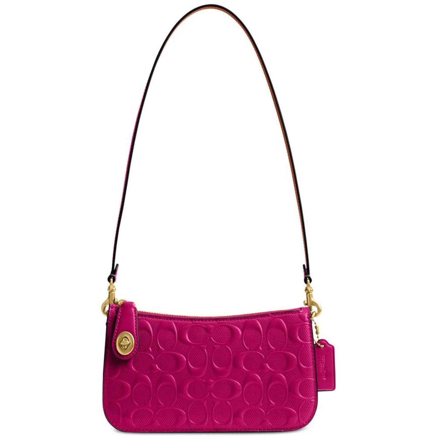 Signature Patent Leather Small Pochette