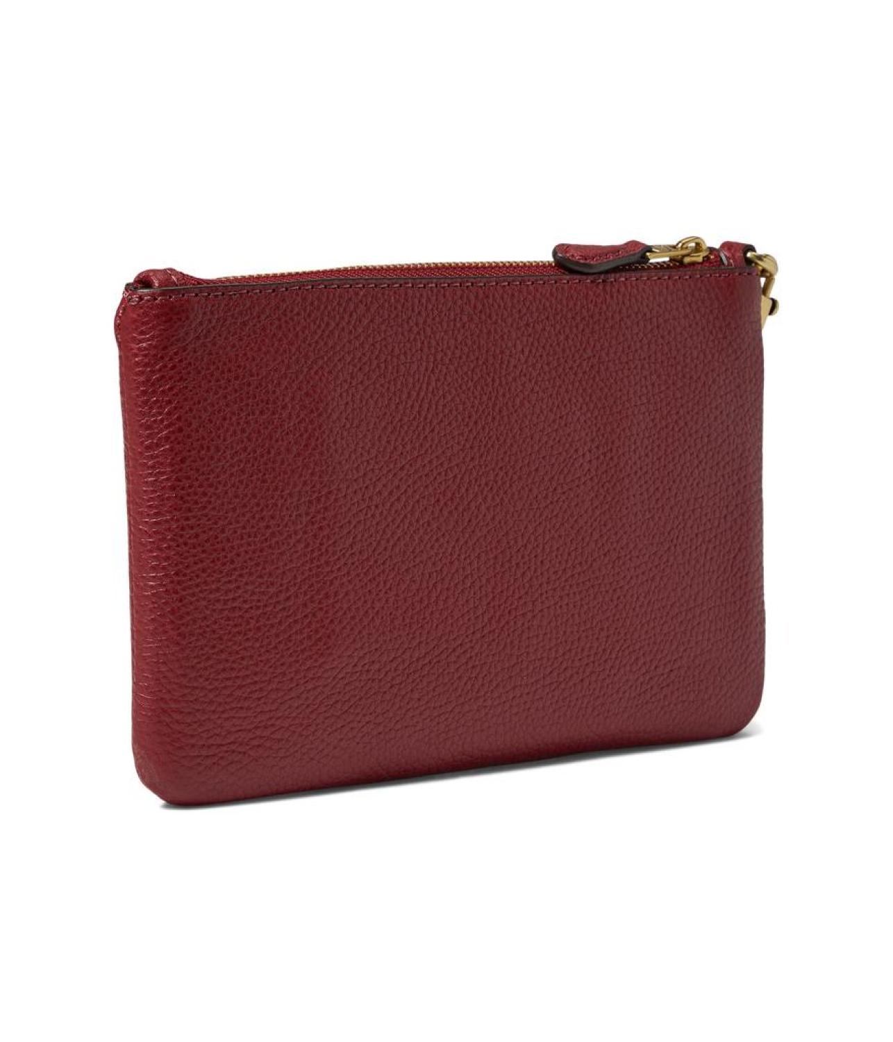Box Program Polished Pebble Small Wristlet