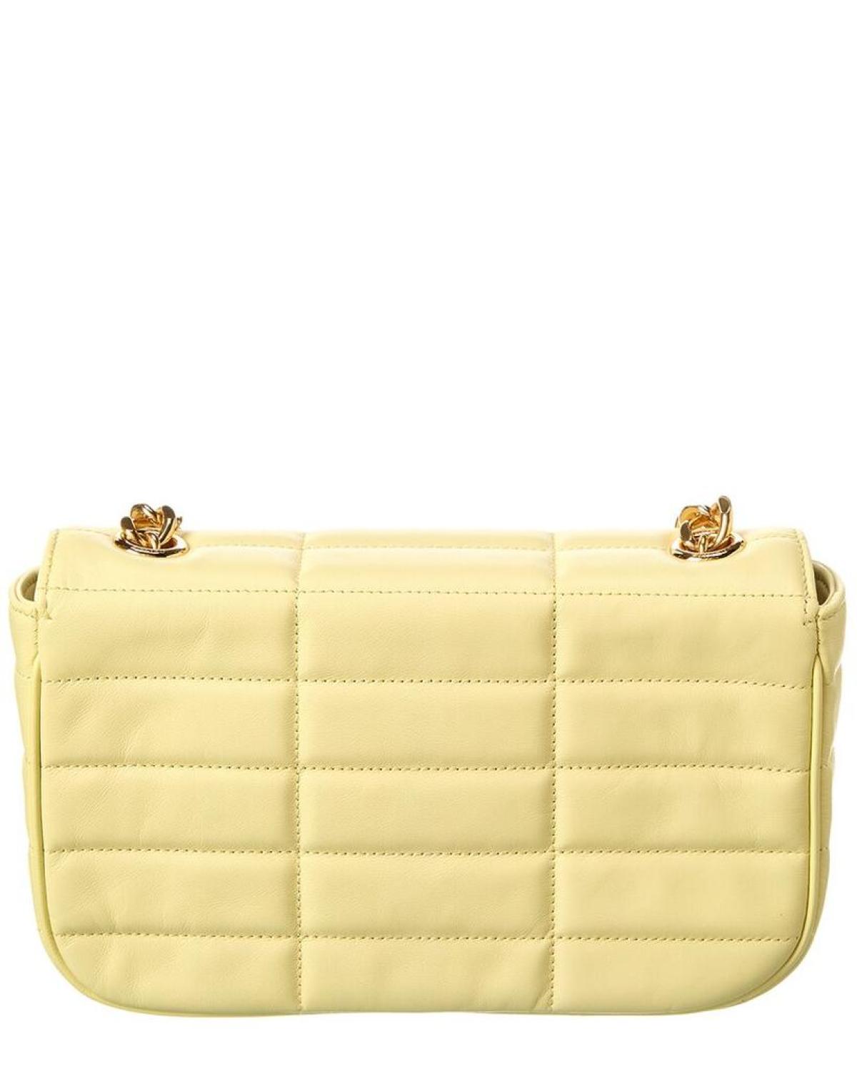 CELINE Monochrome Quilted Leather Shoulder Bag
