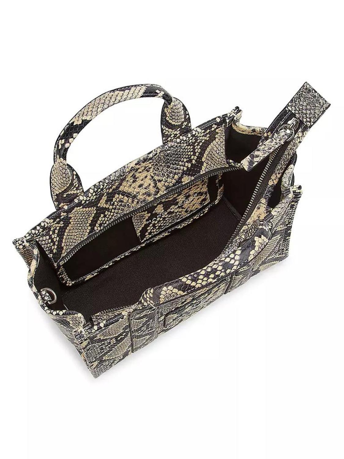 The Snakeskin Small Tote